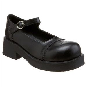 Demonia Mary Janes Size 8